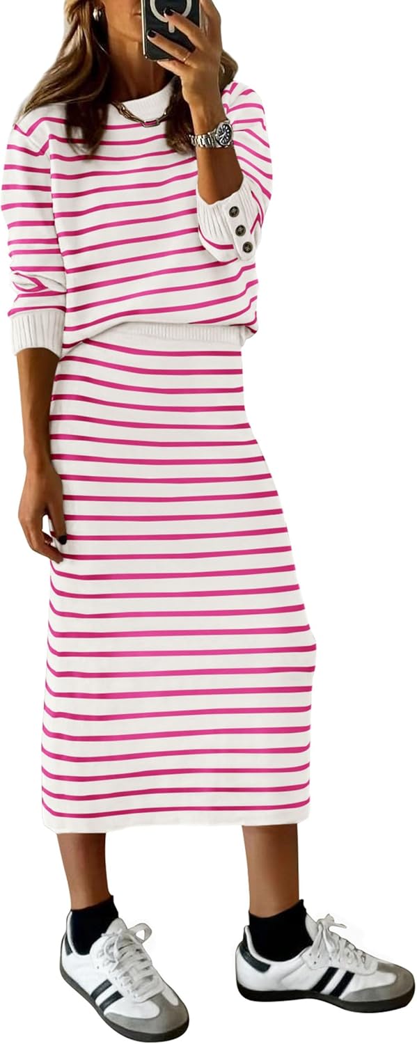Stylish 2 Piece Skirt Sets for Women - Fall Fashion 2025