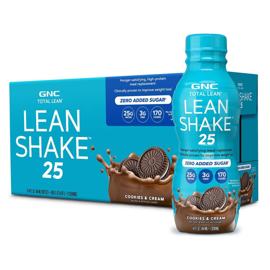 GNC Lean Shake 25 Protein Shake for Weight Management and Nutrition