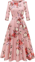 DRESSTELLS Cocktail Dresses for Women - Vintage Tea Length Aline