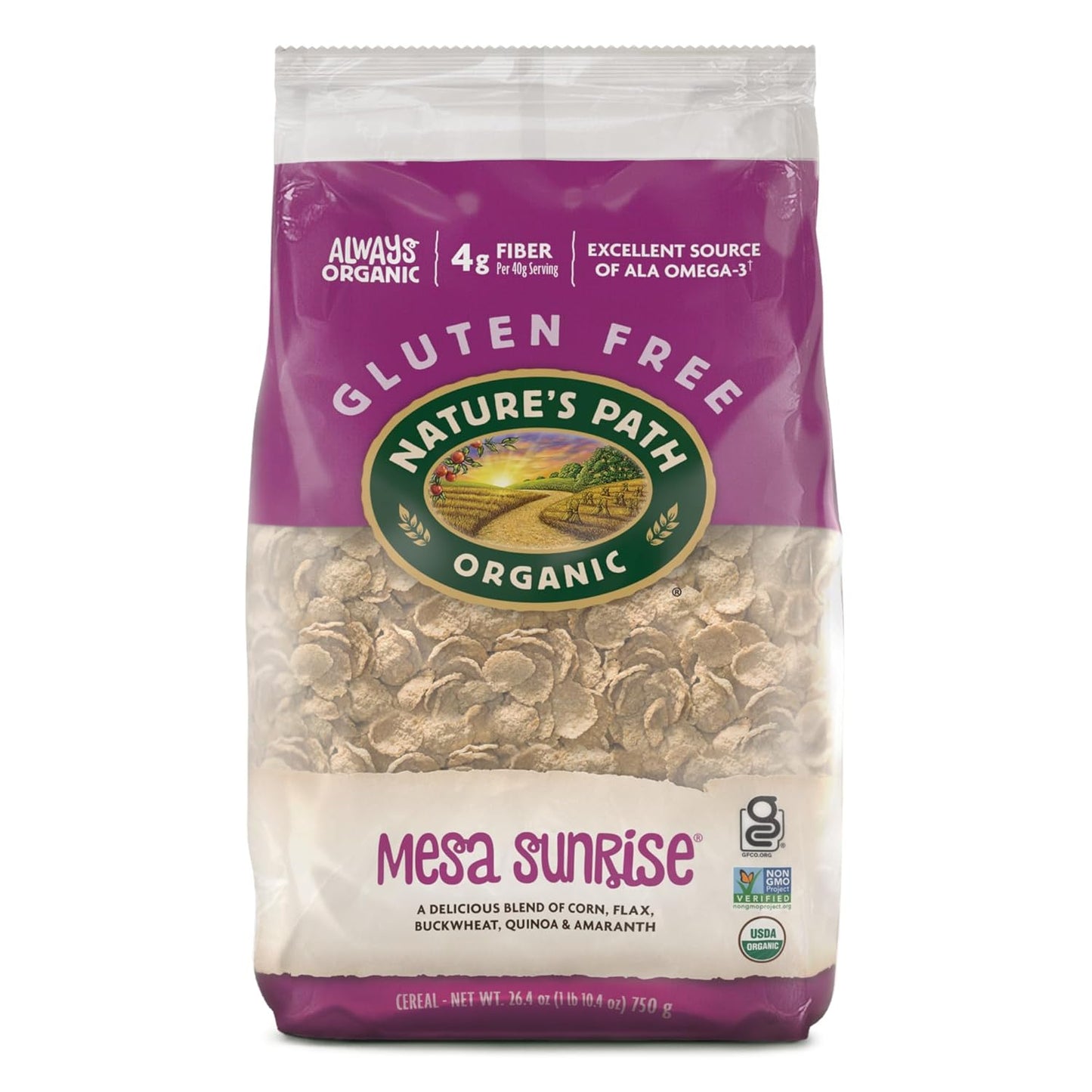 Nature's Path Organic Mesa Sunrise Cereal - Gluten Free Delight