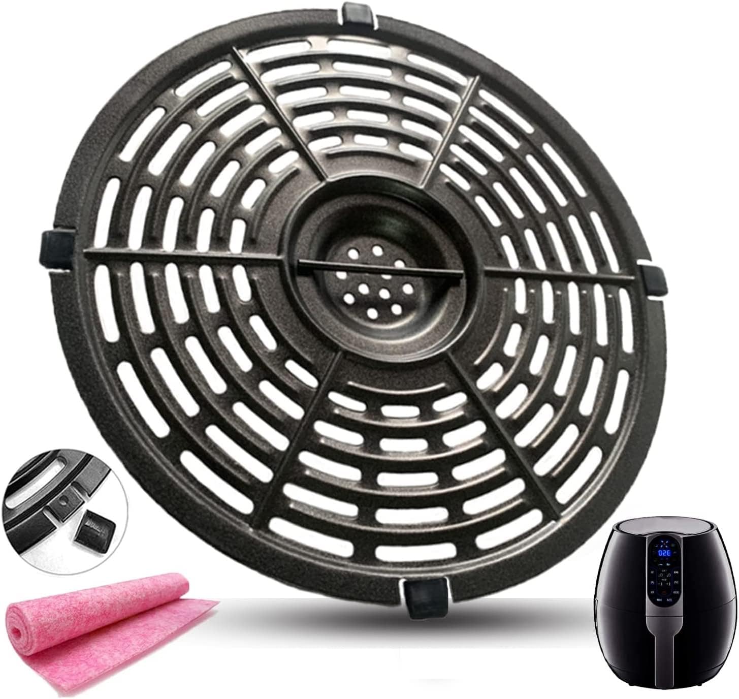 Premium Non-Stick Air Fryer Grill Pan ~ Double Layer Coating