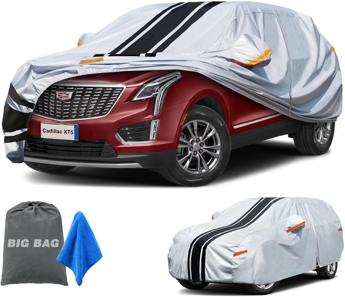 Custom Fit SUV Car Cover for Cadillac XT5 - All Weather Protection