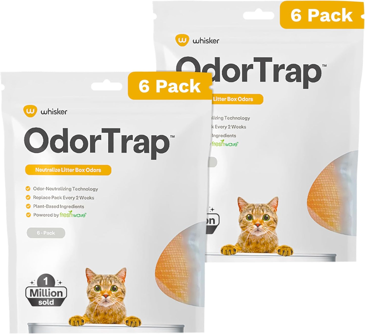 Whisker OdorTrap Refills: Bye Bye Odors!