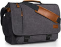 ESTARER Computer Messenger Bag 15-15.6 in - Water-resistant Canvas