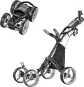 Caddytek Explorer V8 Golf Push Cart - Compact SuperLite 4-Wheel