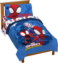 Spidey and His Amazing Friends Toddler Bed Set - Super Soft Microfiber