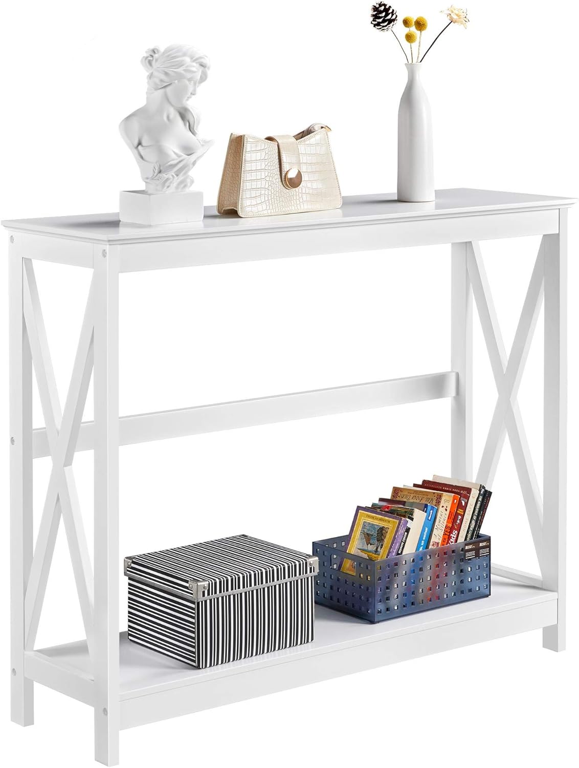 Yaheetech Wood Entryway Table - Elegant Console Table for Home