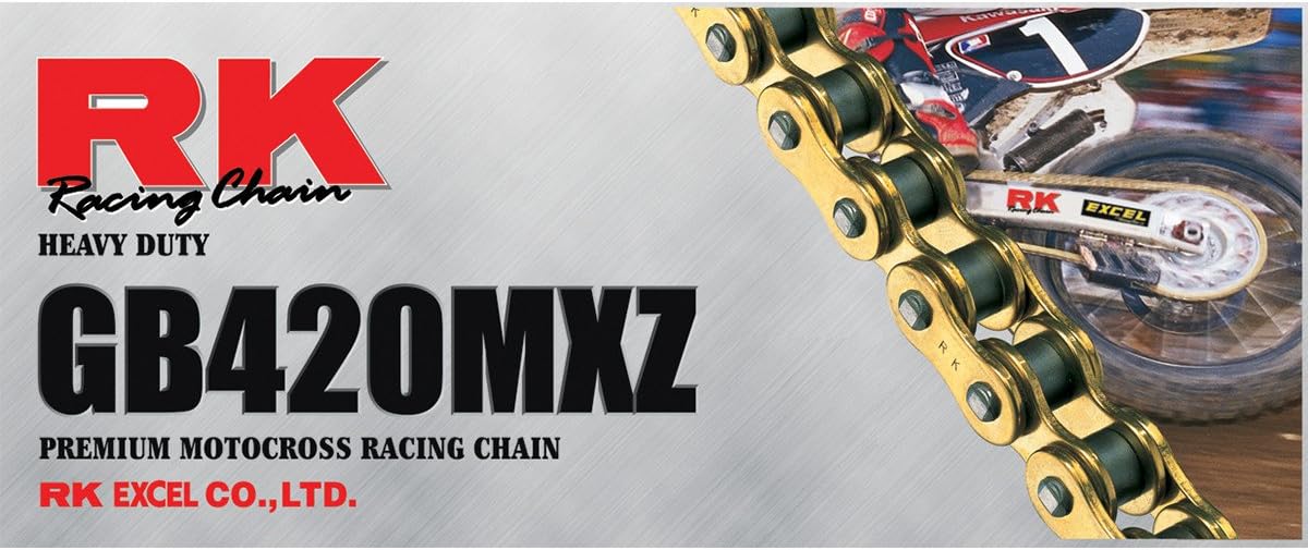RK Racing Chain GB420MXZ120 120-Links Gold MX Chain Review