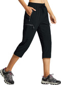 Women's Lightweight Quick Dry Cargo Capri Pants - UPF 50 Comfort
