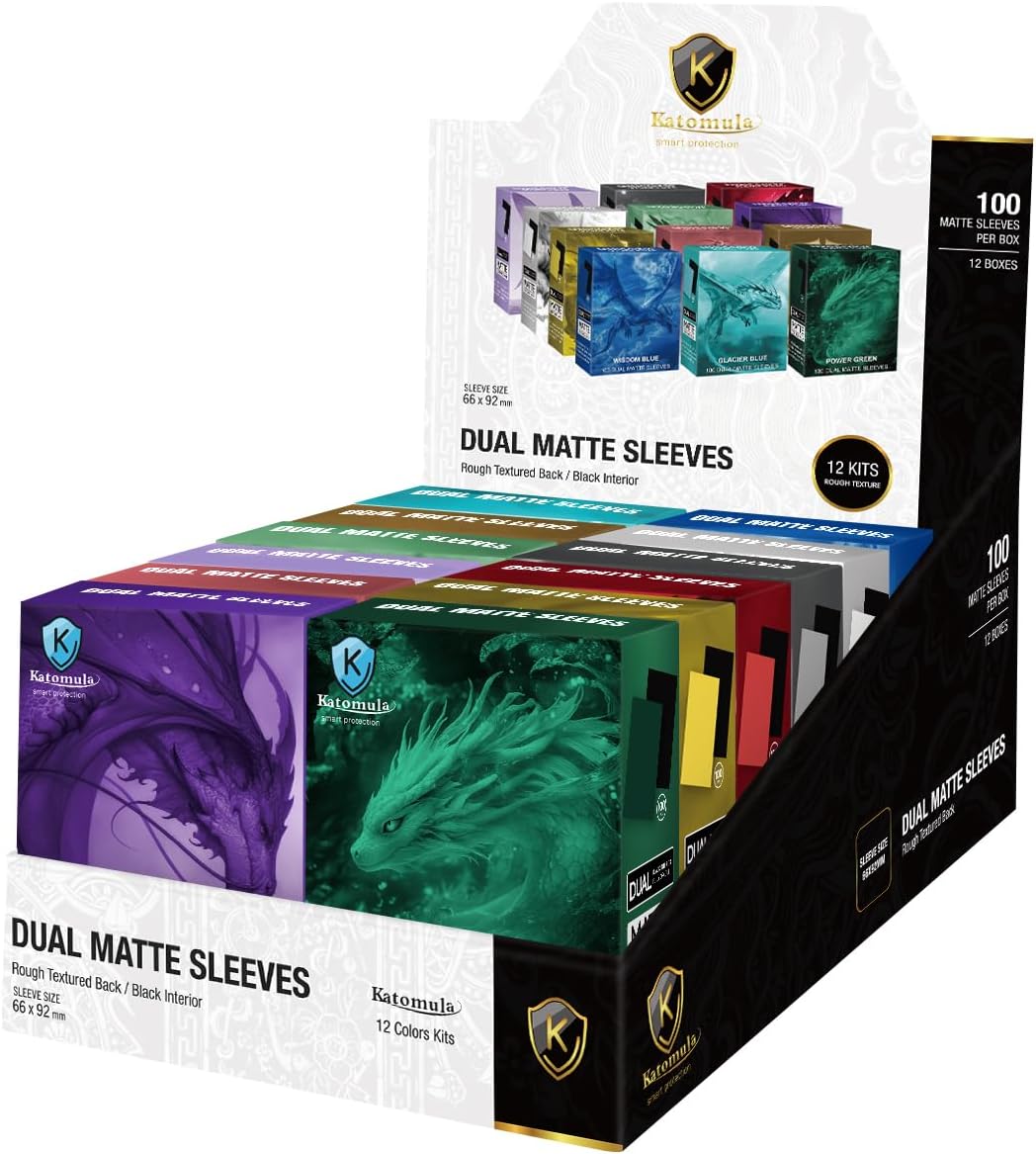 1200PCS MTG Card Sleeves for TCG, PKM, and Game Cards