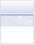 DocuGard Security Blue Marble Business Checks - 11 Anti-Fraud Features