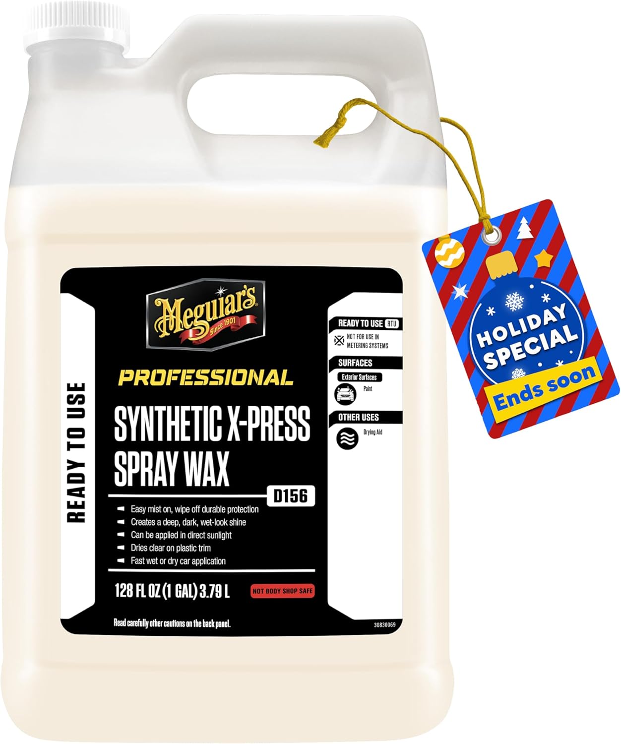 Meguiar's D15601 Synthetic X-Press Spray Wax for Cars