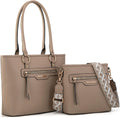 Montana West 2Pcs Handbags Sets for Women Large Tote and Crossbody Our