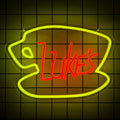 Lukes Coffee Mug Neon Sign - Stars Hollow Cup