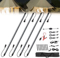 12V LED Light Bar Kit 4-Pack - Dimmable Waterproof Camping Bars