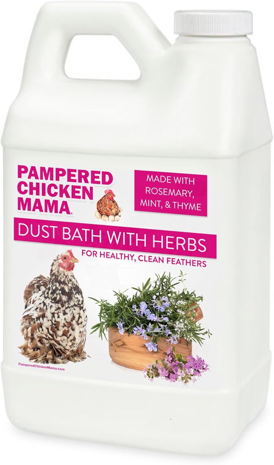 Organic Dust Bath for Happy Chickens 