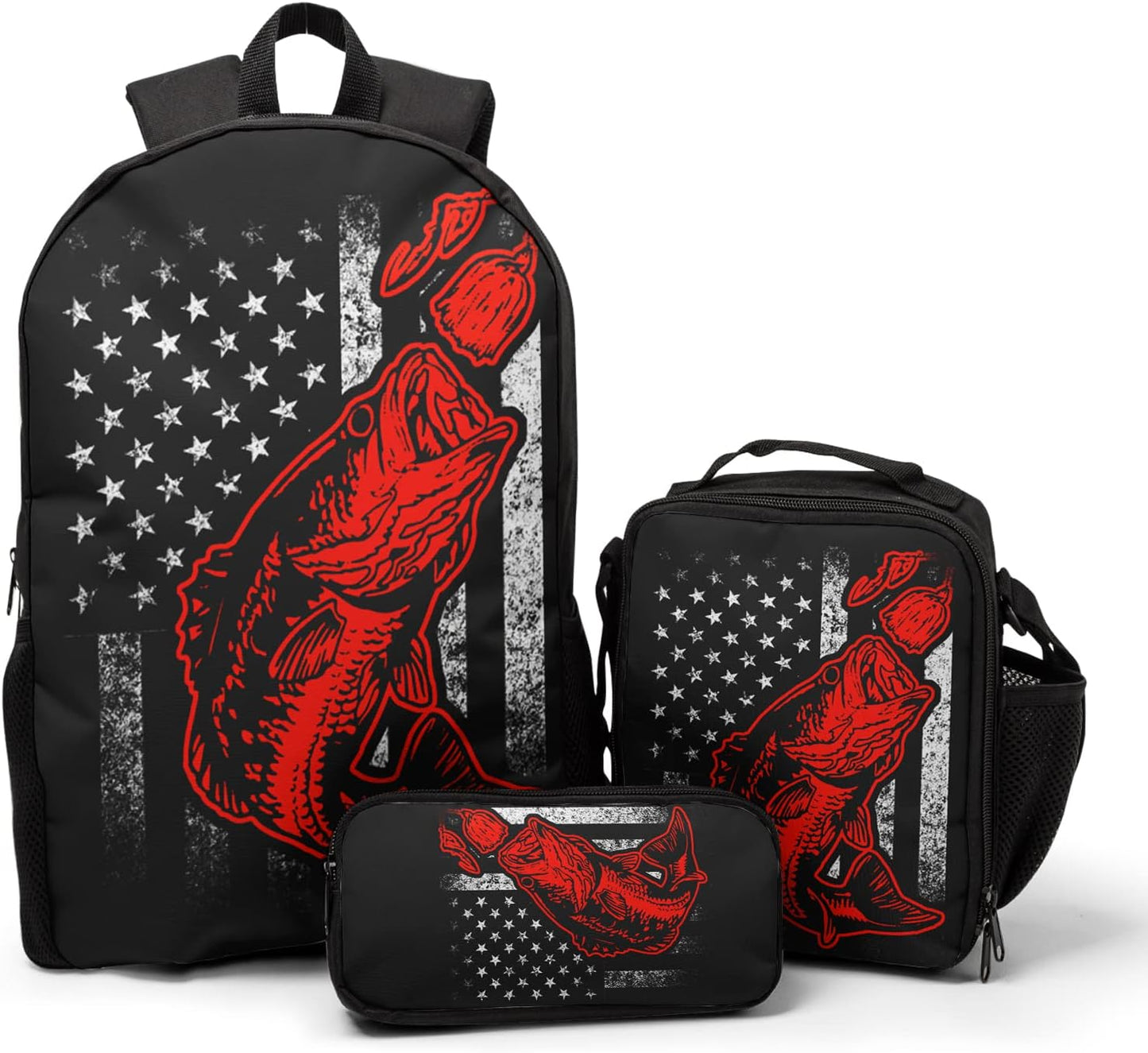 3-in-1 Bass Fishing Lure Backpack Set by Giwawa 