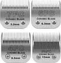Size 7FC/5FC/4FC/3FC Detachable Pet Dog Grooming Clipper Blades