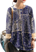 YESNO Women Christmas Sweater Graphic Printed Oversized Pullover