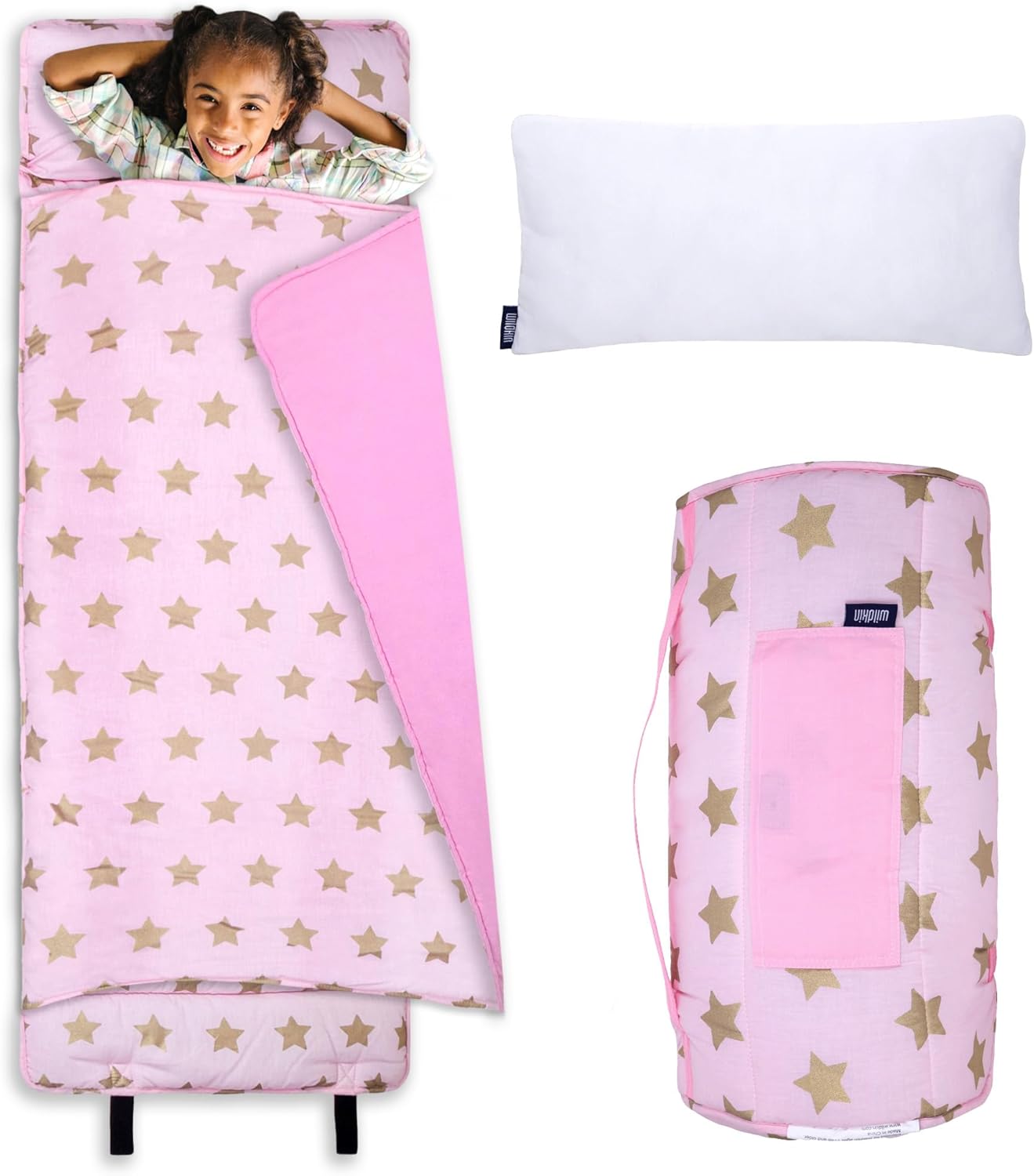 Wildkin Kids Original Nap Mat for Cozy Sleep Anywhere