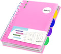 FLYING EAGLE 5 Subject Wide Ruled Spiral Notebook 5.5 x 8 - Organized