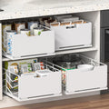 Pull Out Cabinet Organizer Pantry Slide Out Drawer - Smooth Glide