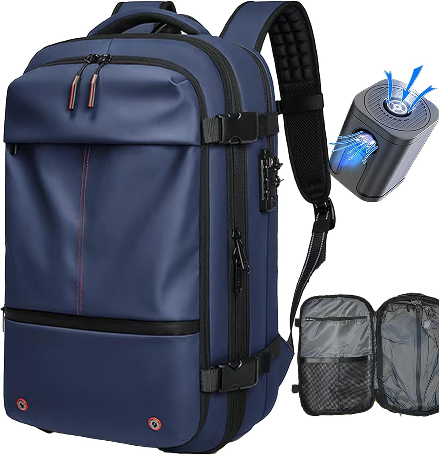 Airback Vacuum Seal Compression Backpack with Pump for Travel