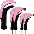 FINGER TEN Golf Club Head Covers Set for Woods and Drivers