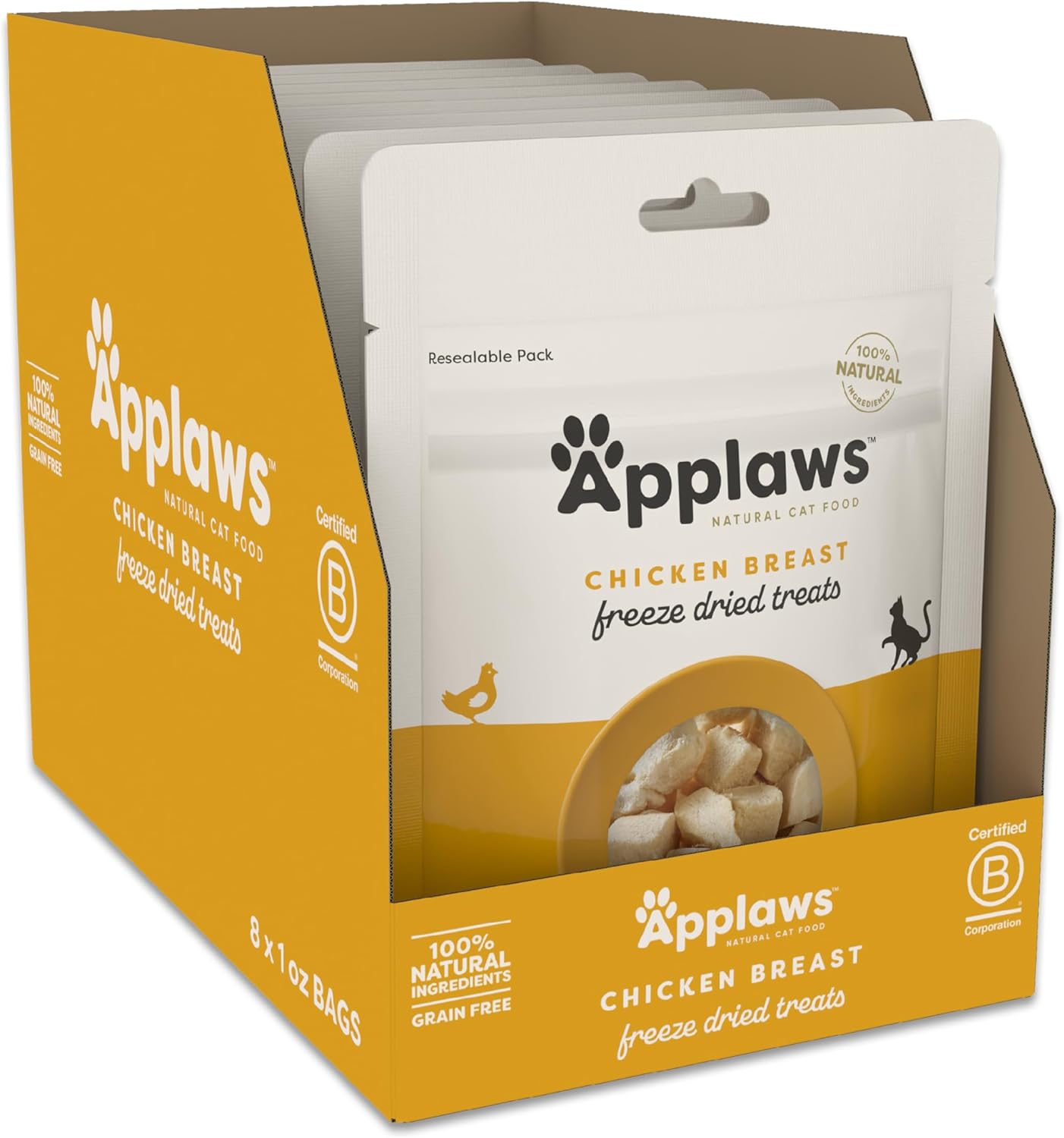 Applaws Natural Freeze-Dried Cat Treats for Healthy Cats