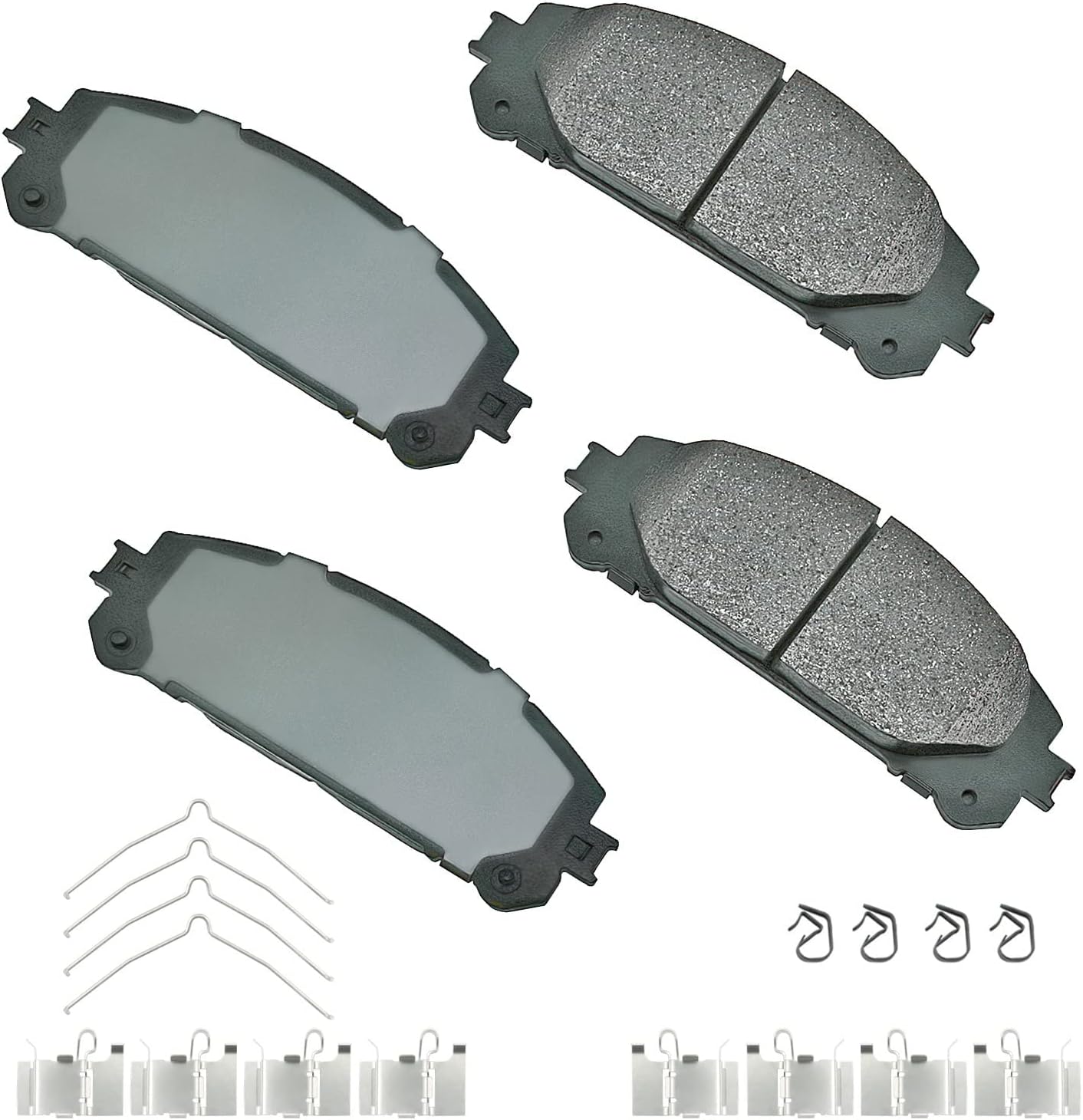 Akebono-ACT1324A Ultra-Premium Ceramic Front Disc Brake Pads Review