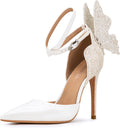 Fashion High Heels Butterfly Back Sexy Stiletto Pumps (Style 4CQQ)