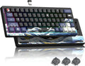 60% Wireless Anime Gaming Keyboard with QMK/VIA - Compact RGB Hot-Swap
