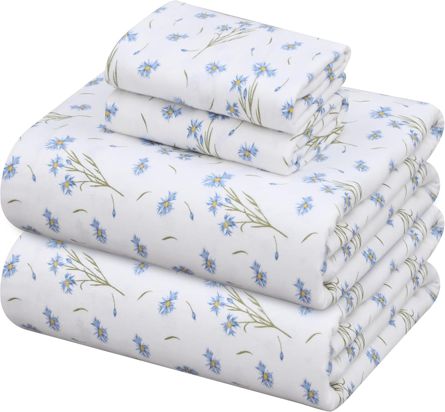 ZOYER Flannel Sheets Queen Size Set for Cozy Winter Nights