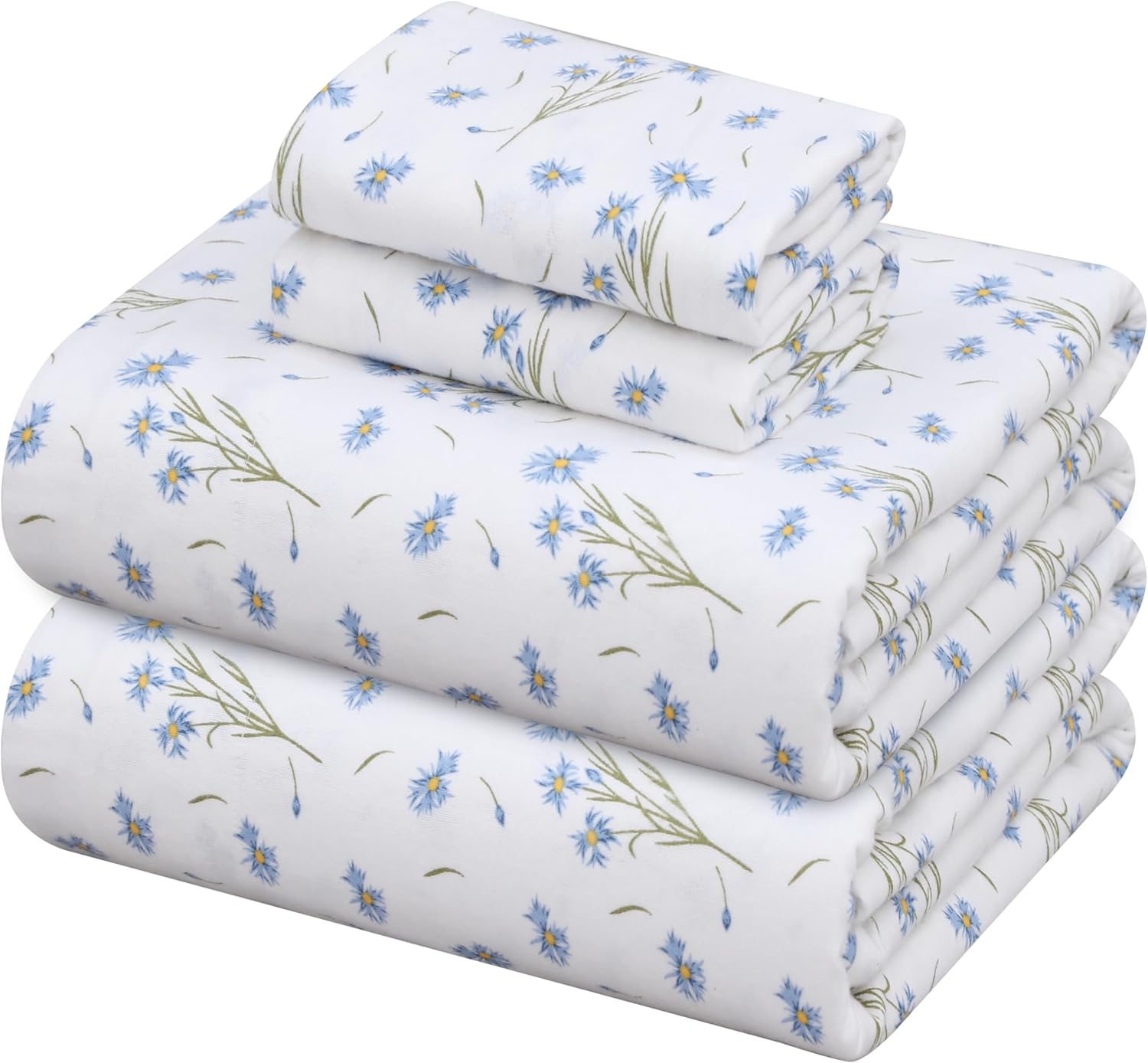 ZOYER Flannel Sheets Queen Size Set for Cozy Winter Nights