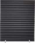 Pleated Paper Temporary Shades 6-Pack - Cut-to-Size Black Light