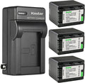 4000mAh 3-Pack Lithium-Ion Batteries with AC Charger - Long Run