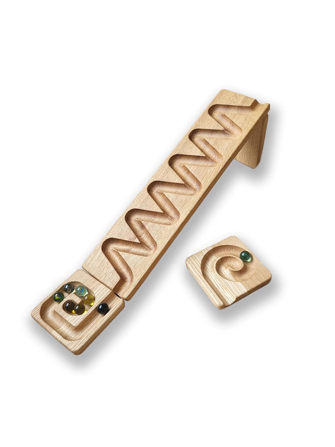 Marble Race Marble Machine Wooden Maze Board Ball Run Gift