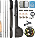 Graphite 9FT 5/6 Weight Fly Fishing Rod and Reel Combo - Starter Kit