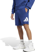 adidas Men's Essentials Big Logo Single Jersey 7-in Shorts Clothing