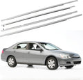 4Pcs Window Moulding Trim Seal Weatherstrip Compatible with Honda