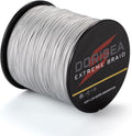 Extreme Braid 100% PE Grey Braided Fishing Line - Ultra Strong