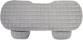 Linen Back Car Seat Covers Rear Cushion - Breathable Gray