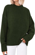PRETTYGARDEN Womens Crewneck Oversized Knit Sweater (Style 84SY)