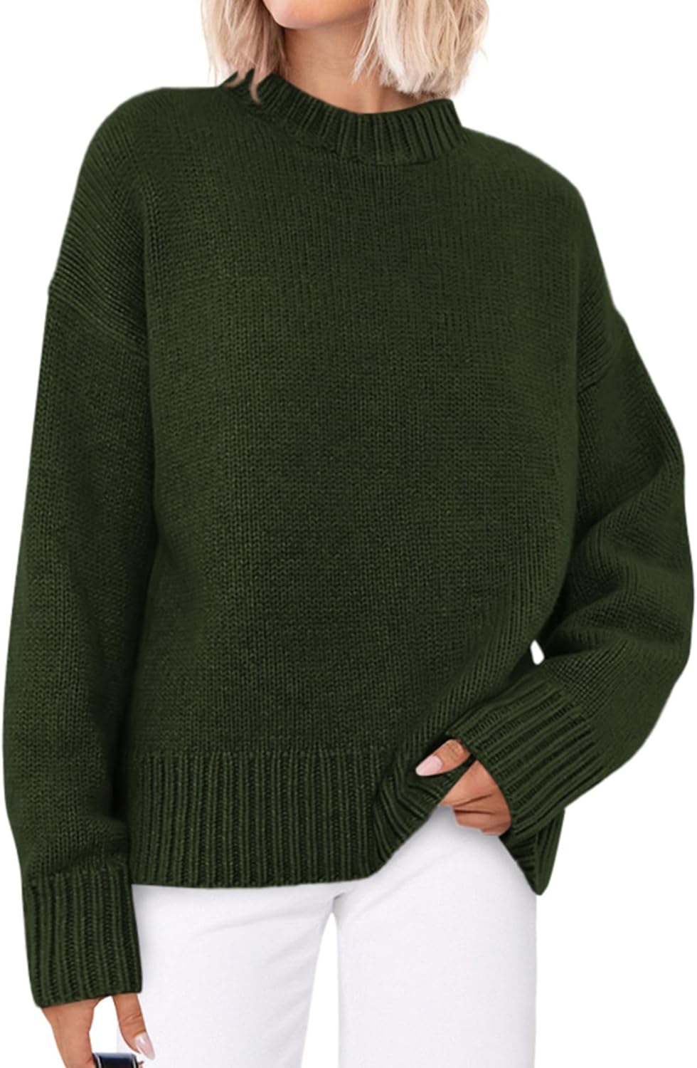 PRETTYGARDEN Womens Sweaters Cozy Knit Pullover for Fall 2025