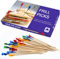 400Pc Frill Toothpicks - Perfect for Parties!