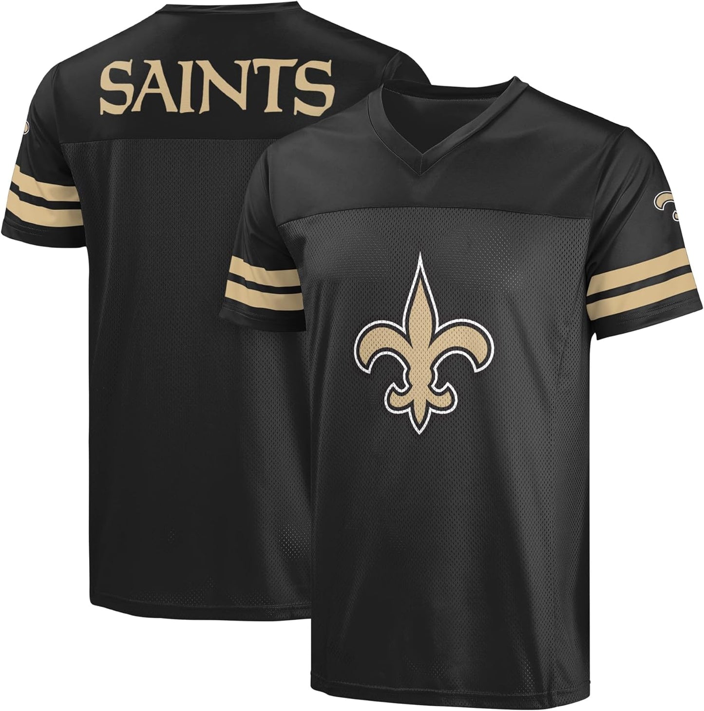 FOCO NFL Men's Game Day V-Neck Top with Team Logo and Colors
