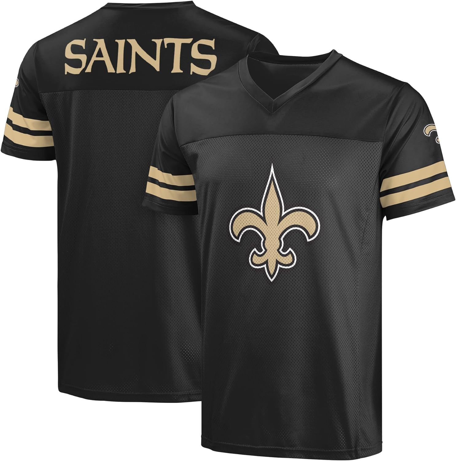FOCO NFL Men's Game Day V-Neck Top with Team Logo and Colors