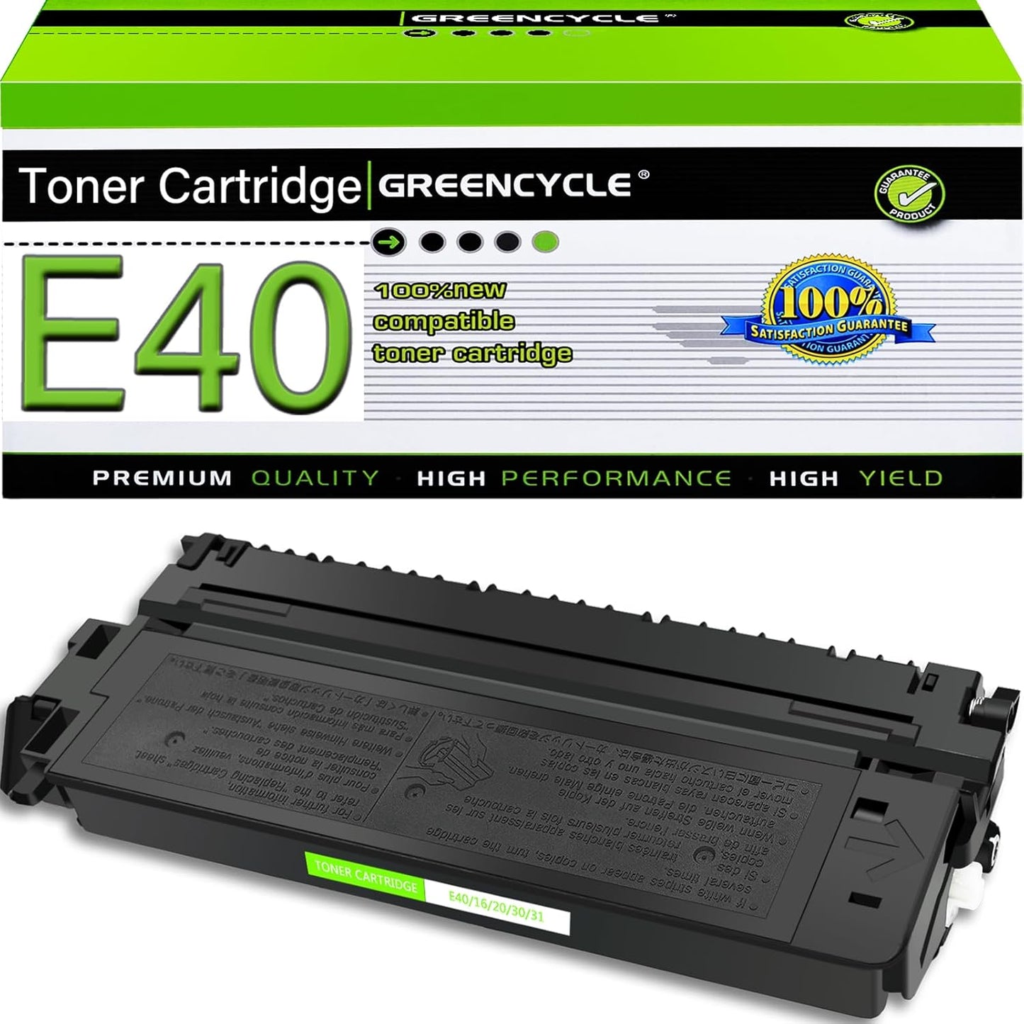 Compatible Toner Cartridge Replacement for Canon E40 E20 E10 E16