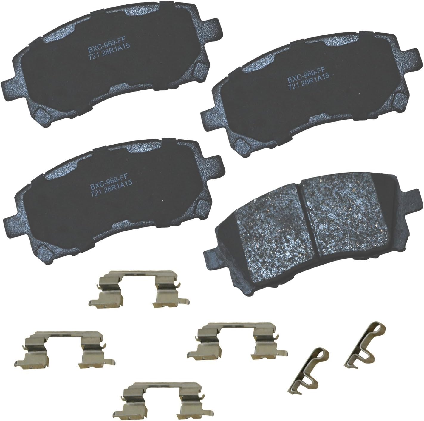 Bendix Premium SBC721 Ceramic Brake Pads for Subaru Vehicles