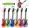 Inflatable Guitars for Parties 6-Pack - 35 in Rock Star Props